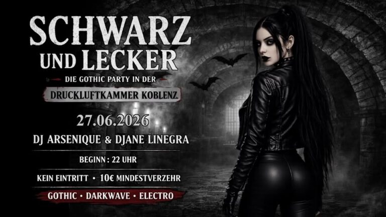 Schwarz und Lecker